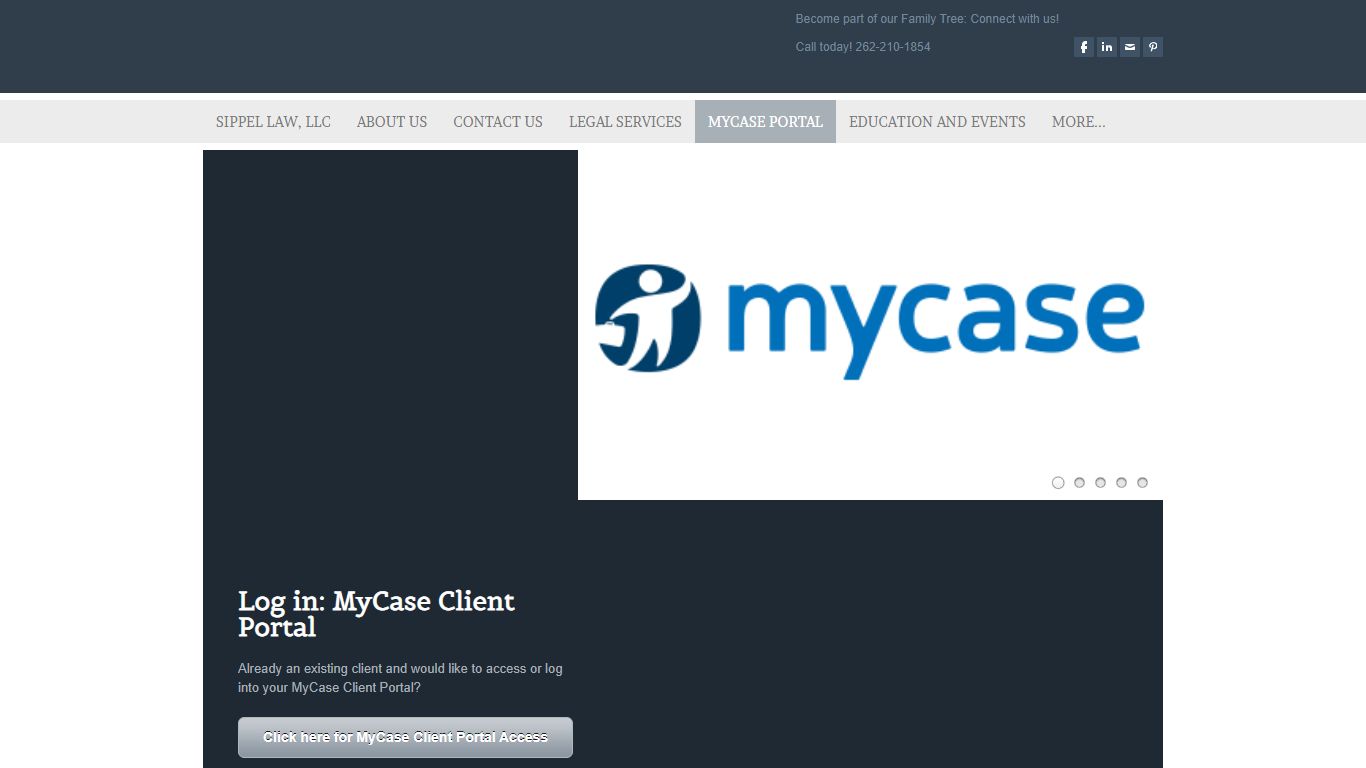 MyCase Portal - Sippel Law, LLC Attorney - Burlington Wisconsin ...